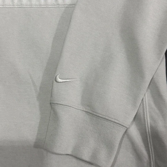 Rare Malbon Golf x Nike Dri-Fit NGC Long Sleeve Pullover Photon Dust Gray Size M